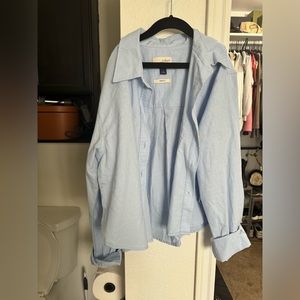 Cropped Dress Shirt
